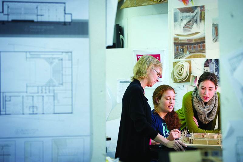Lauren Baumbach leads Jefferson’s highly regarded interior design and interior architecture programs.